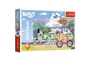 Trefl Boldog Bluey 60 darabos puzzle - 33x22 cm