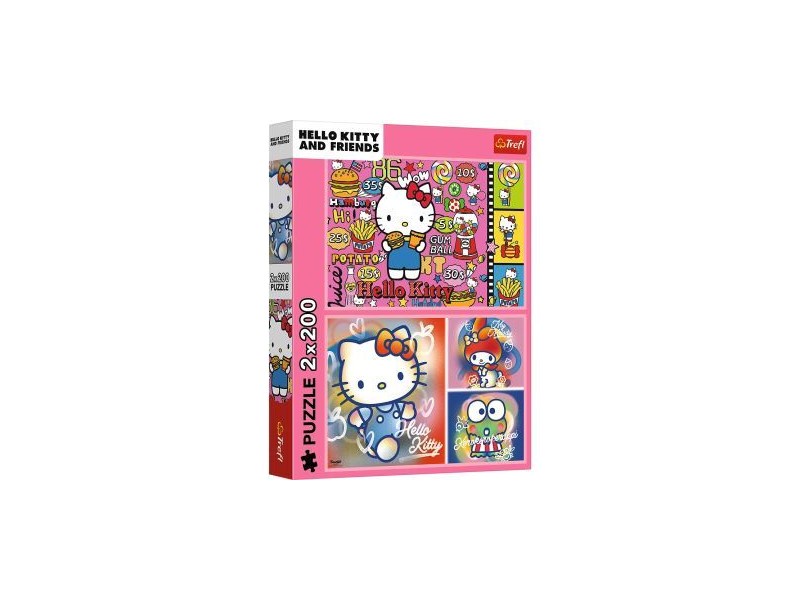 Trefl Hello Kitty és barátai – 2×200 db puzzle