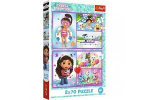 Trefl Gabi babaháza puzzle 2x70