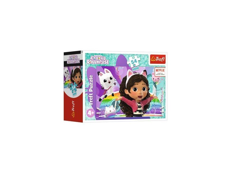 Trefl – Gabi babaháza, 54 darabos puzzle (20×13 cm)
