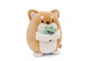 Mymochi Hiro plüss kutyus bubble teával, 27 cm