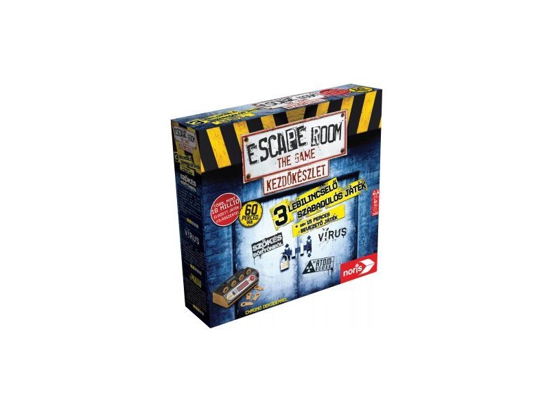 Escape Room: Szabadulószoba társasjáték - 3 küldetés + demo