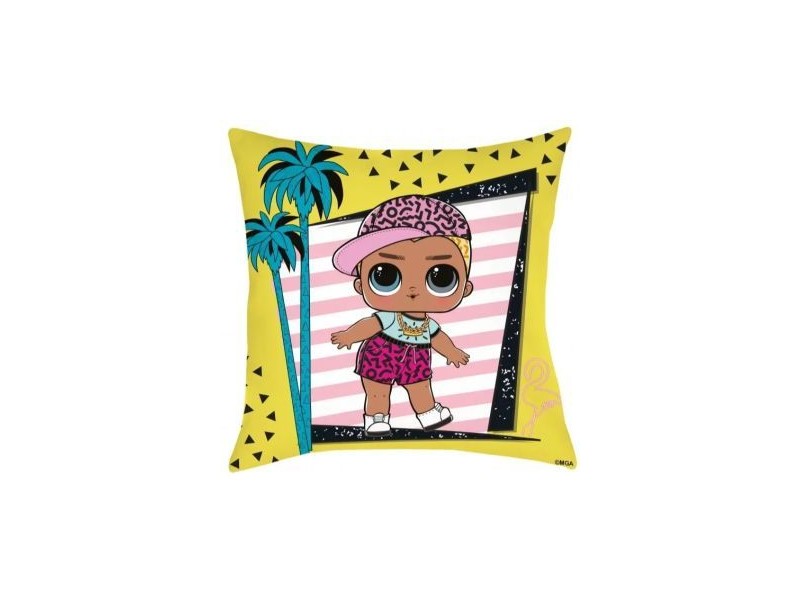 L.O.L díszpárna 40x40 cm - 100% poliészter