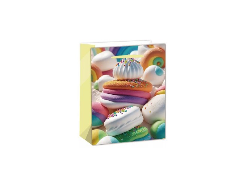 Habos muffin mintás ajándéktasak 26x32 cm