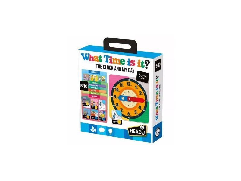 Headu: Tanuld meg az órát - fejlesztő játék (5-10 év)