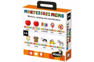 Headu Montessori memória játék - 3-6 éveseknek