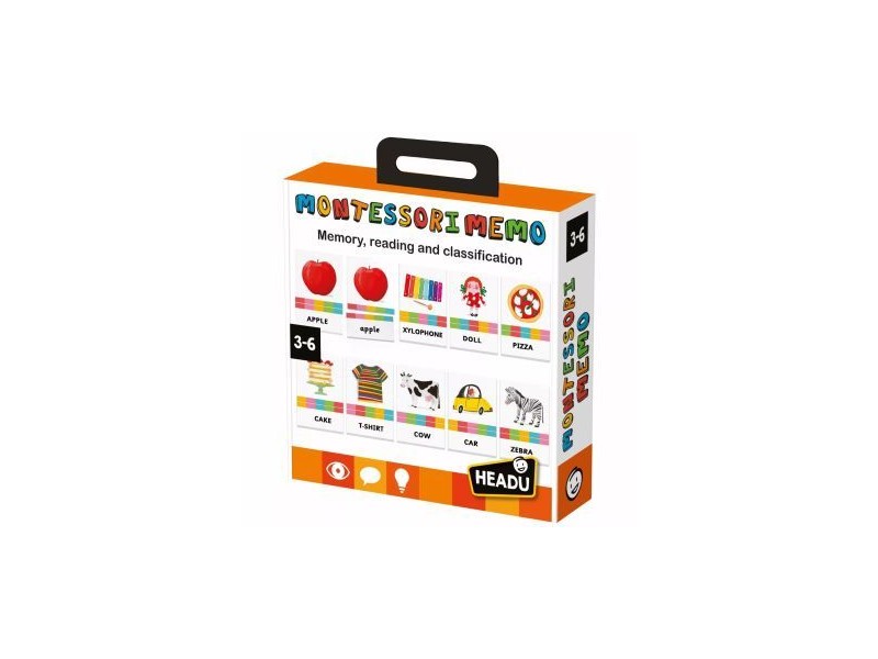 Headu Montessori memória játék - 3-6 éveseknek