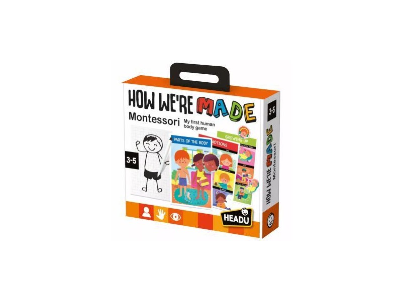 Headu: emberi test fejlesztő játék – puzzle és varázslámpa