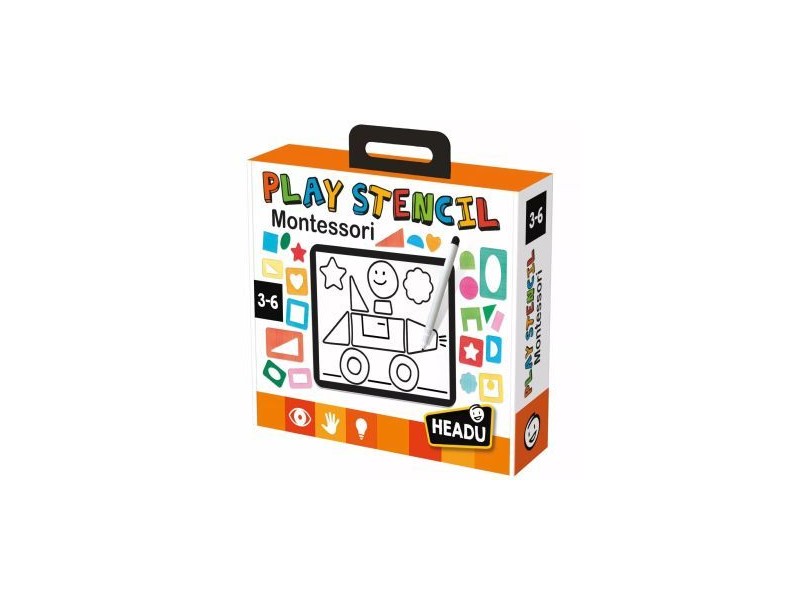 Headu Montessori sablonkészlet - kreatív alkotások