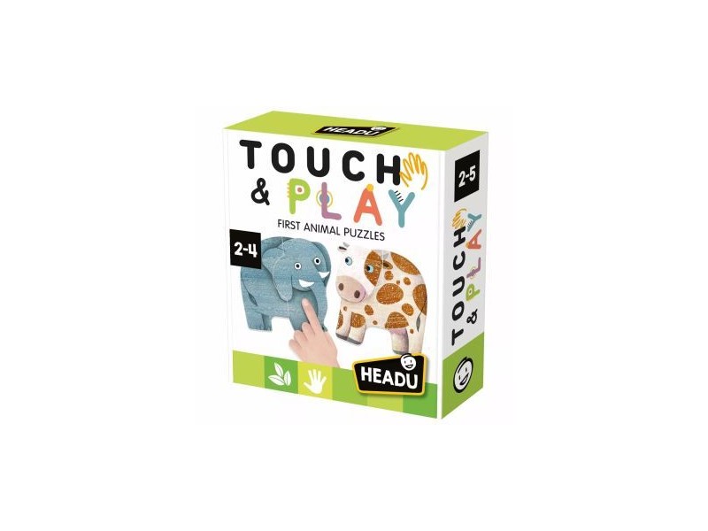 Headu Első kirakóm – állatos tapintós puzzle