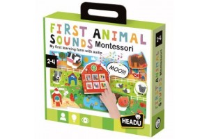 Headu: Állathangok a farmon - Montessori kirakó