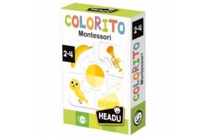 Headu Montessori formák és színek kirakó