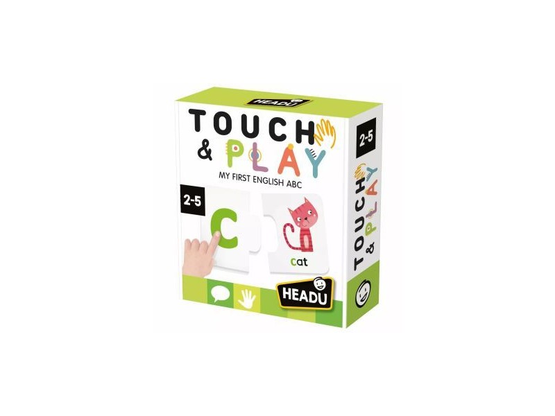 Headu: Első angol ábécém – színes puzzle elemek