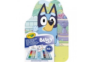 Crayola Bluey kreatív készlet - matricák és filctollak