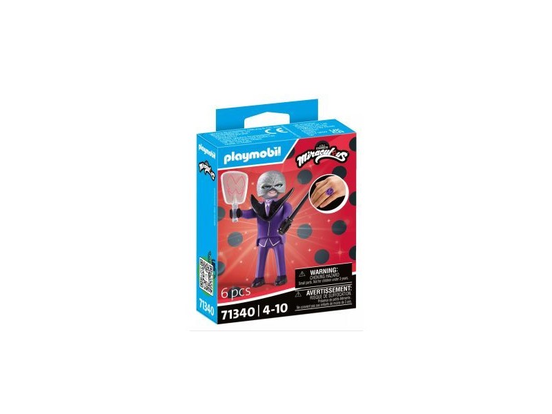 Playmobil Miraculous: Halálfej figura - termékfotó