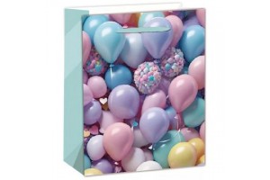 Lufi mintás ajándéktasak 18x23 cm