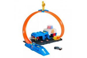 Hot Wheels City: Rendőrállomás - 1:64 kisautó