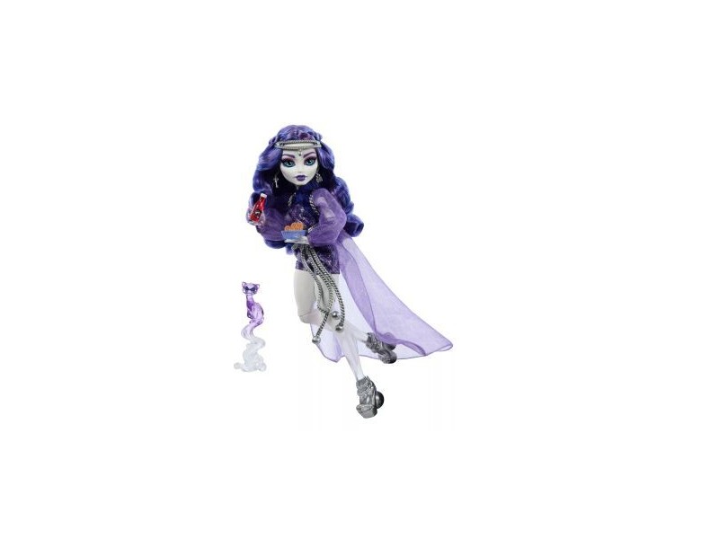 Monster High Spectra baba – divatos, hajlítható figura