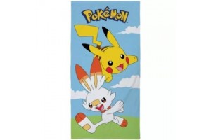 Pokémon fürdőlepedő 70x140 cm - 100% pamut