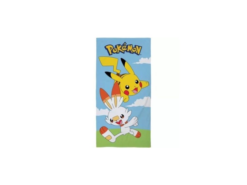 Pokémon fürdőlepedő 70x140 cm - 100% pamut