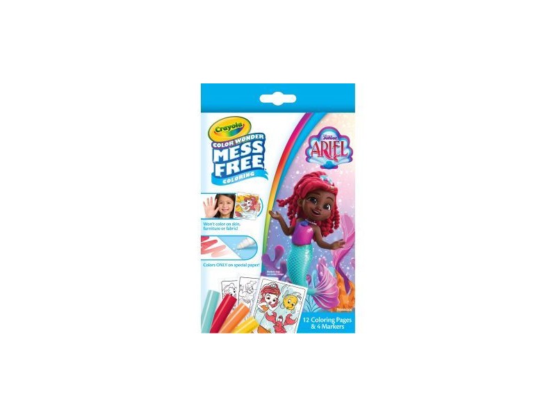 Crayola Color Wonder – Kis hableány kifestő mappában