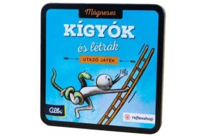 Mágneses Kígyók és Létrák utazó társasjáték