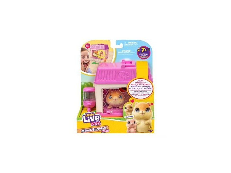 Little Live Pets – Hörcsög mama kölykökkel