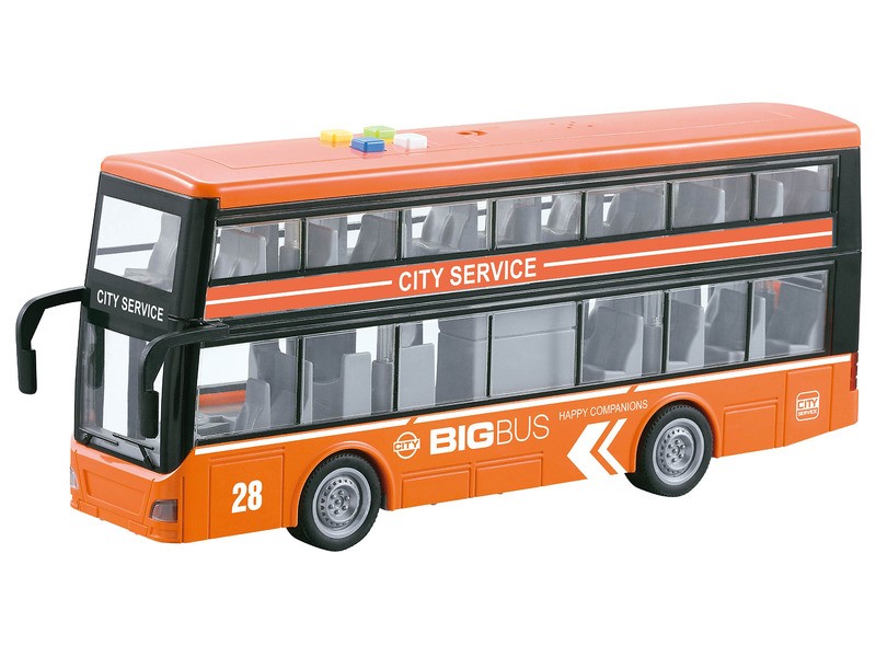 WenYi kétszintes városi busz (fény, hang, nyitható ajtó)