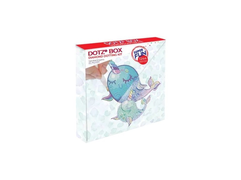 Diamond Dotz Dotz Box - Narvál álom, gyémántfestő készlet