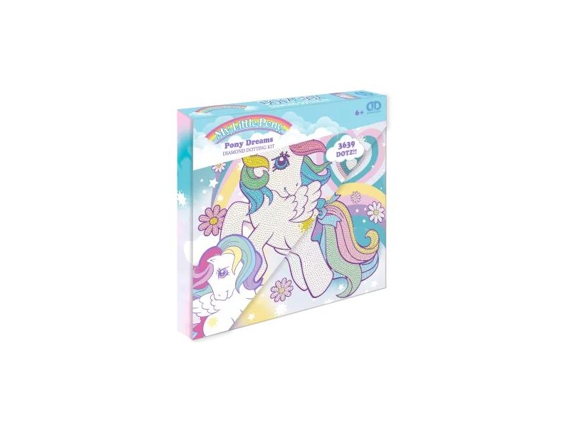 Diamond Dotz - Póni álmok képkészítő szett 22x22 cm