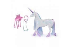 Gleccser unikornis - gyöngyházfényű, csillogó szarv