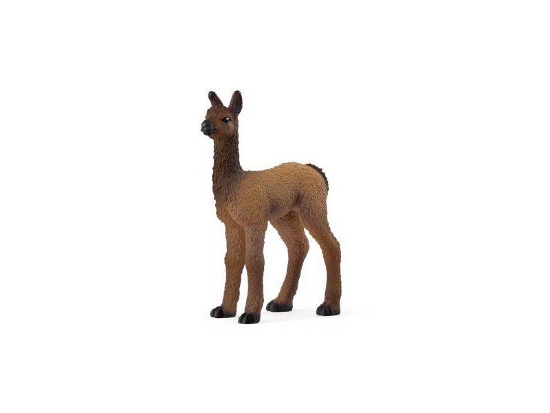 Schleich láma csikó figura 14890 - barna