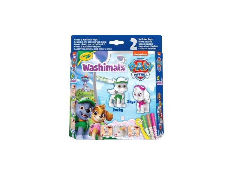 Crayola Washimals Mancs őrjárat - 2 db figura