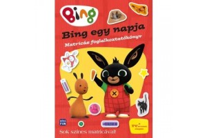 Bing egy napja - matricás foglalkoztatófüzet
