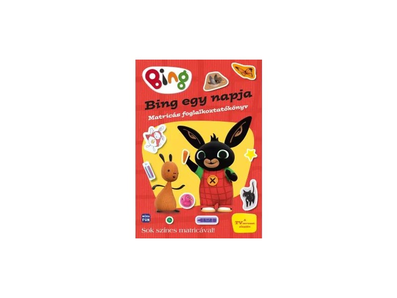 Bing egy napja - matricás foglalkoztatófüzet