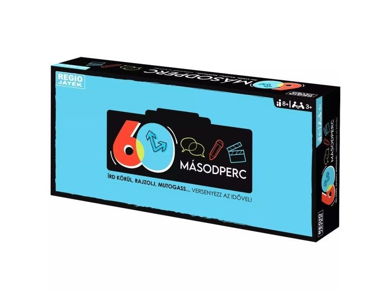 60 másodperc társasjáték – rajzolós és mutogatós játék