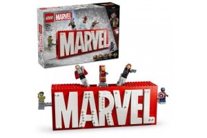 LEGO Marvel logó és 5 minifigura (76313)