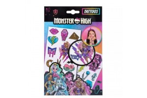 Moster High ideiglenes tetoválások - bőrbarát minták