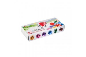 ICO Süni tégelyes tempera 12 x 25 ml - 12 szín