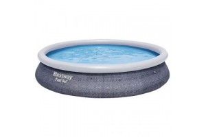 Bestway St Tropez rattan felfújható medence 396x84 cm