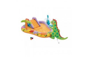 Intex Dinó park felfújható vízi játszótér 201×157×69 cm