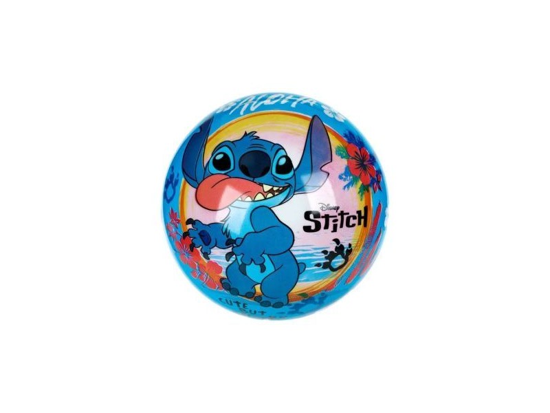 Stitch mintájú gumilabda (23 cm)