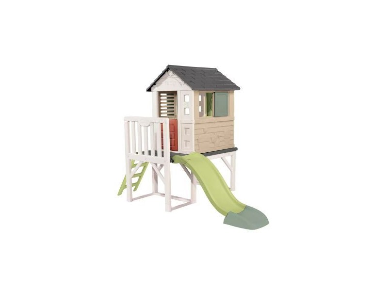 Smoby Life emelt játszóház vizes csúszdával