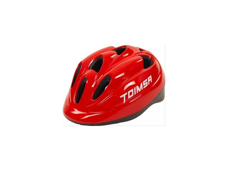 Toimsa piros bukósisak - állítható pántok, szellőzés