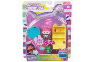 Bólogató cicafigura - Gabi babaháza (Buborék Kitty)