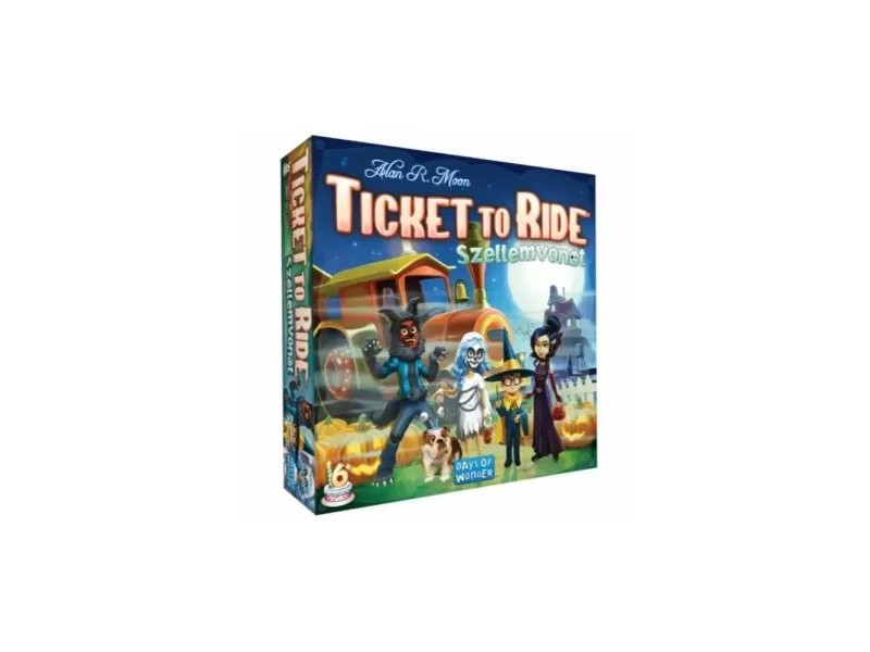 Ticket to Ride: Szellemvonat – családi kísértetjáték
