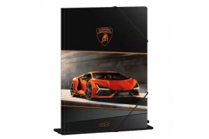 Lamborghini A4 gumis mappa – színes gumipánt