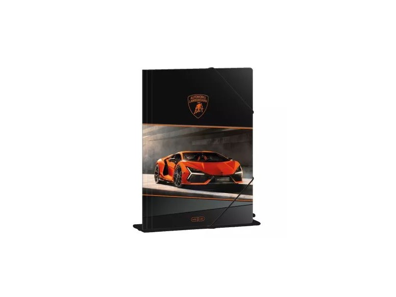 Lamborghini A4 gumis mappa – színes gumipánt