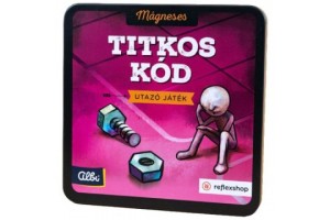 Mágneses Titkos kód utazó logikai játék – 13×13×1 cm