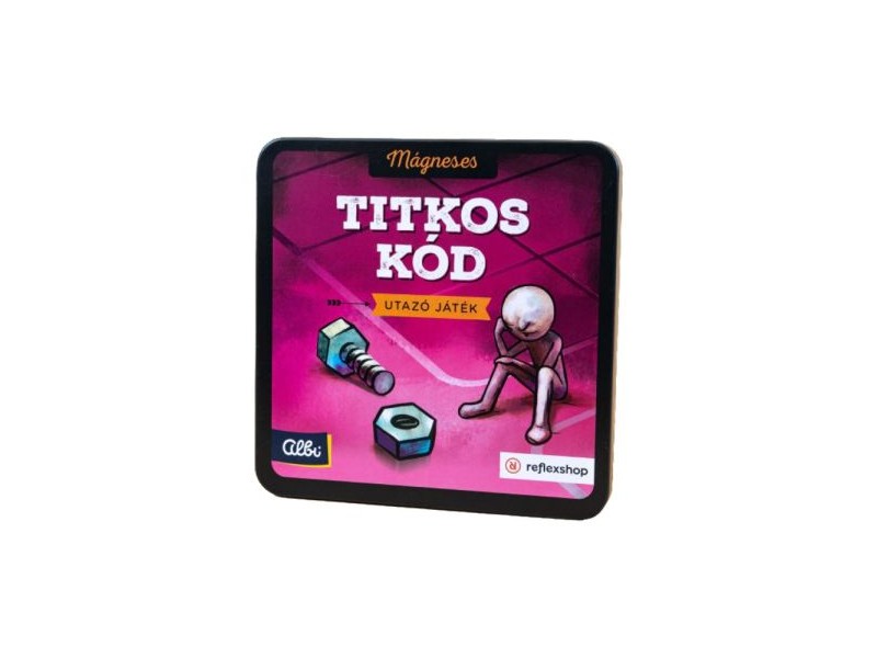 Mágneses Titkos kód utazó logikai játék – 13×13×1 cm